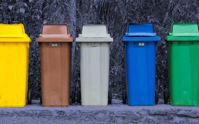¿Sabía qué el color de los tachos de basura tiene una razón?