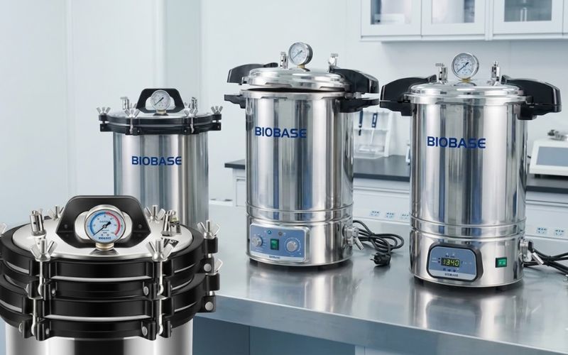 autoclave de laboratorio