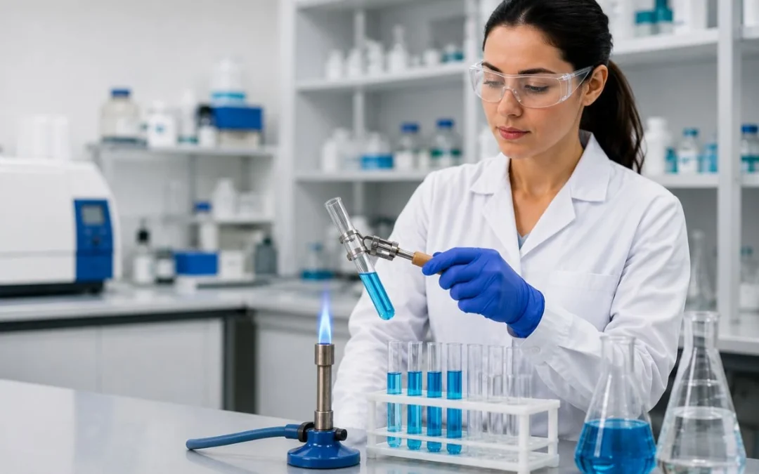 Cómo calentar tubos de ensayo de forma segura paso a paso y evitar errores comunes